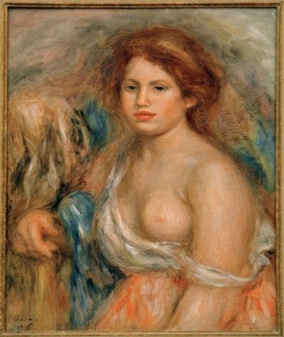 Borstbeeld door Pierre Auguste Renoir