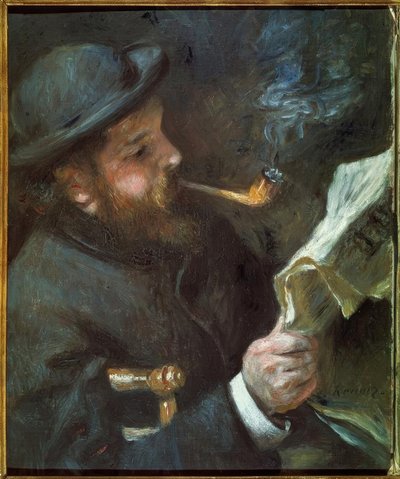 Claude Monet door Pierre Auguste Renoir