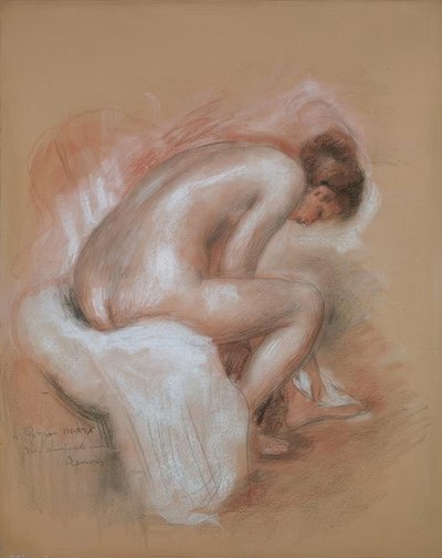 De toilet door Pierre Auguste Renoir