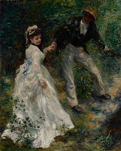 De wandeling door Pierre Auguste Renoir