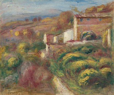 Maison de la Poste door Pierre Auguste Renoir