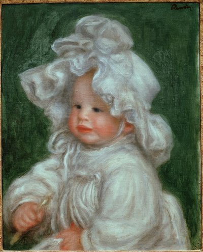 Portret van Claude Renoir door Pierre Auguste Renoir