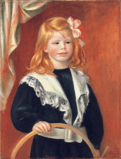 Portret van Jean Renoir door Pierre Auguste Renoir
