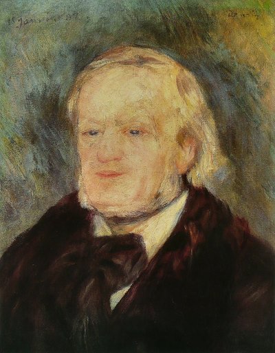 Richard Wagner door Pierre Auguste Renoir