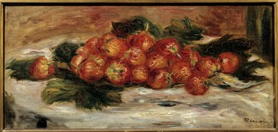 De aardbeien door Pierre Auguste Renoir