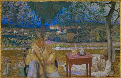 Provençaals gesprek door Pierre Bonnard