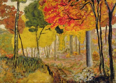 Hinden in het struikgewas, c.1900 door Pierre Bonnard