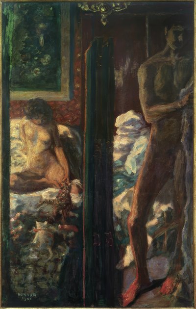 De man en de vrouw door Pierre Bonnard