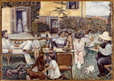 De burgerlijke namiddag door Pierre Bonnard