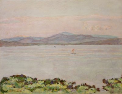 De Golf tussen La Napoule en St. Raphael door Pierre Bonnard