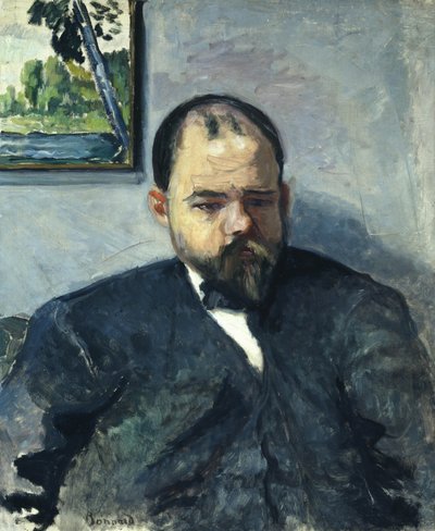 Portret van Ambroise Vollard 1865-1939, ca. 1904 door Pierre Bonnard