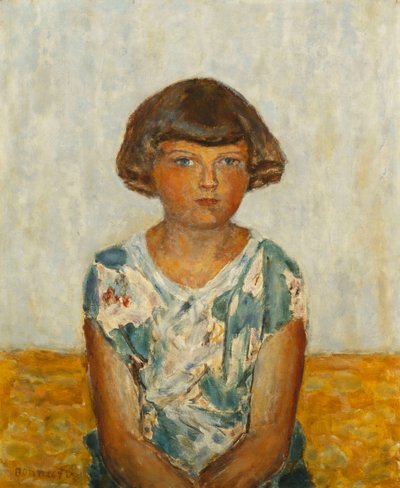 Portret van een Jong Meisje, ca. 1924 door Pierre Bonnard