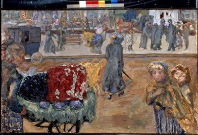 Avond in Parijs door Pierre Bonnard