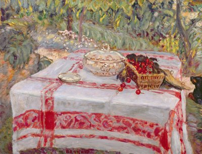 Stilleven met een Tafelkleed, c.1914 door Pierre Bonnard