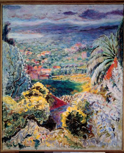 De Cannet of de Baai van Cannes 1935 door Pierre Bonnard