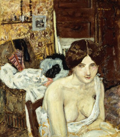 Het Rustende Model; Le Repos de Modele, c.1910 door Pierre Bonnard