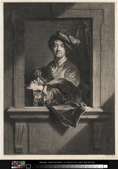 Gravure van Hyacinth Rigaud