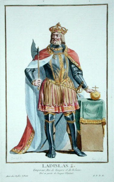 Ladislaw I (1040-95) koning van Bohemen uit 
