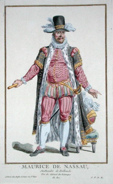 Prins Maurits van Nassau (1567-1625) Stadhouder van de Nederlandse Republiek uit 