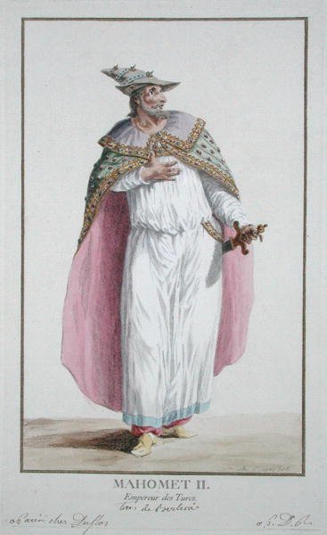 Sultan Mahomet II (1432-81) uit 
