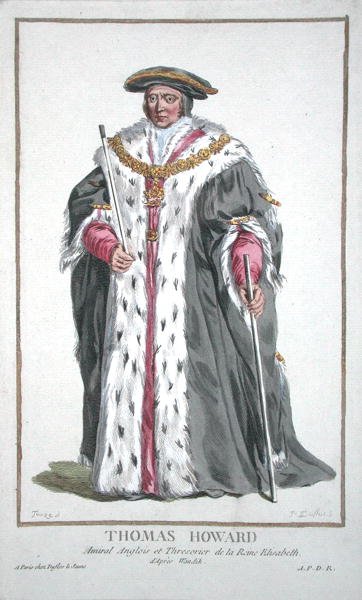 Thomas Howard (1473-1554) 3e Hertog van Norfolk uit 