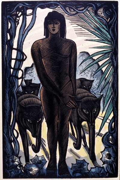 Mowgli en de wolven in de jungle (Rudyard Kipling 