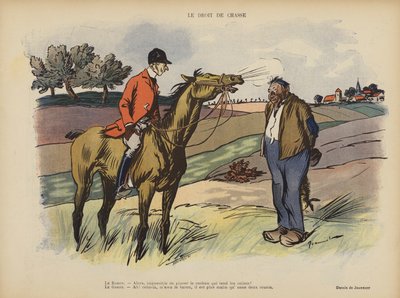 Illustratie voor Le Rire door Pierre Georges Jeanniot