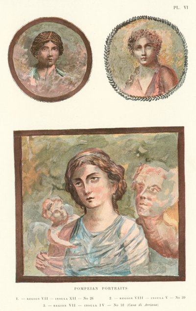 Pompeiaanse portretten door Pierre Gusman