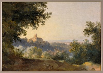 Uitzicht op Nemi - Uitzicht op Nemi ... door Pierre Henri de Valenciennes