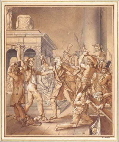 Alexandre Lenoir door Pierre Joseph Lafontaine