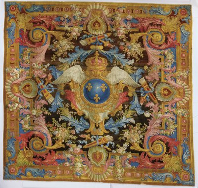 Louis XV savonnerie tapijt, 1740-50 door Pierre Josse Perrot