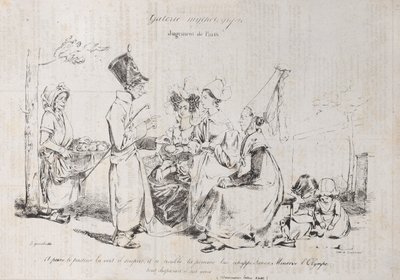 Mythologische galerij: Oordeel van Paris door Pierre Langlumé