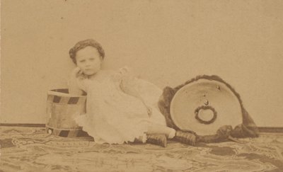 Le tambour, 1860s door Pierre Louis Pierson