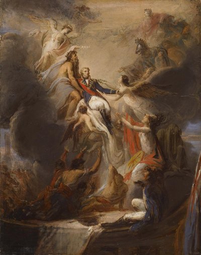 De apotheose van Nelson, ca. 1818 door Pierre Nicolas Legrand