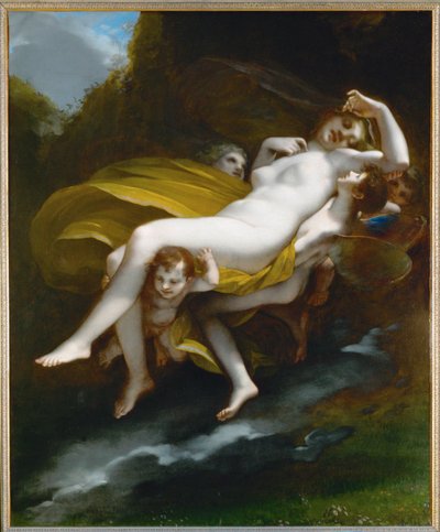 De ontvoering van Psyche ... door Pierre Paul (attr. to) Prud