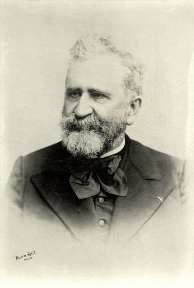 Portret van Valentin Boussinesq (foto) door Pierre Petit