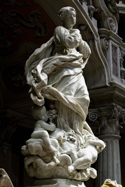 De Onbevlekte Ontvangenis (Santa Maria Immaculate Conception) door Pierre Puget