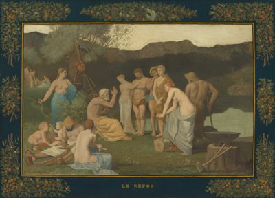 Rust door Pierre Puvis de Chavannes