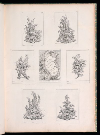 Pagina voor Livre de Légumes door Pierre Quentin Chedel