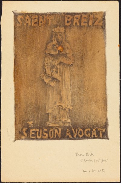 Heiliger Euson door Pierre Roche