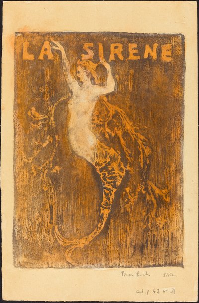 Sirene (Hippocampe) door Pierre Roche