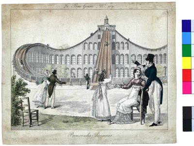 Luchtwandelingen door Pierre de La Mesangere