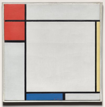 Compositie met Rood, Geel en Blauw door Piet Mondrian