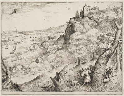 Konijnenjacht door Pieter Bruegel d.Æ.