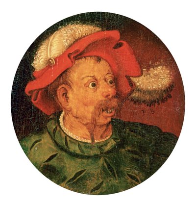 Hoofd van een Lansquenet door Pieter Bruegel the Elder
