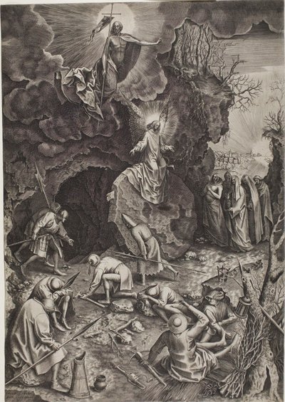 De Wederopstanding door Pieter Bruegel the Elder