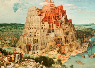 Toren van Babel, 1563 door Pieter Bruegel the Elder
