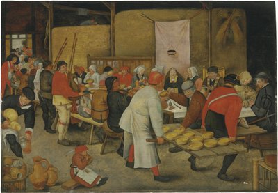 Het bruiloftsfeest door Pieter Brueghel the Younger