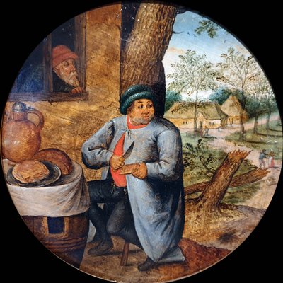 De broodeter door Pieter Brueghel the Younger