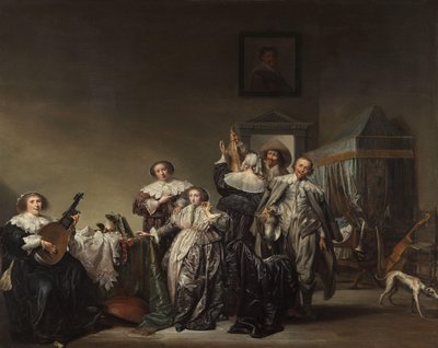 Galante Gezelschap door Pieter Codde